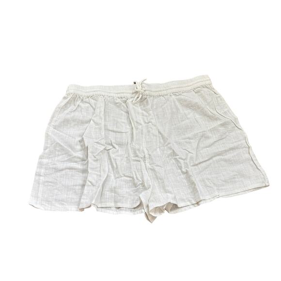 NEW ASOS DESIGN curve textured beach short in white 100% Cotton 18 - Picture 4 of 10